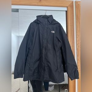 Women’s North Face Rain Jacket L